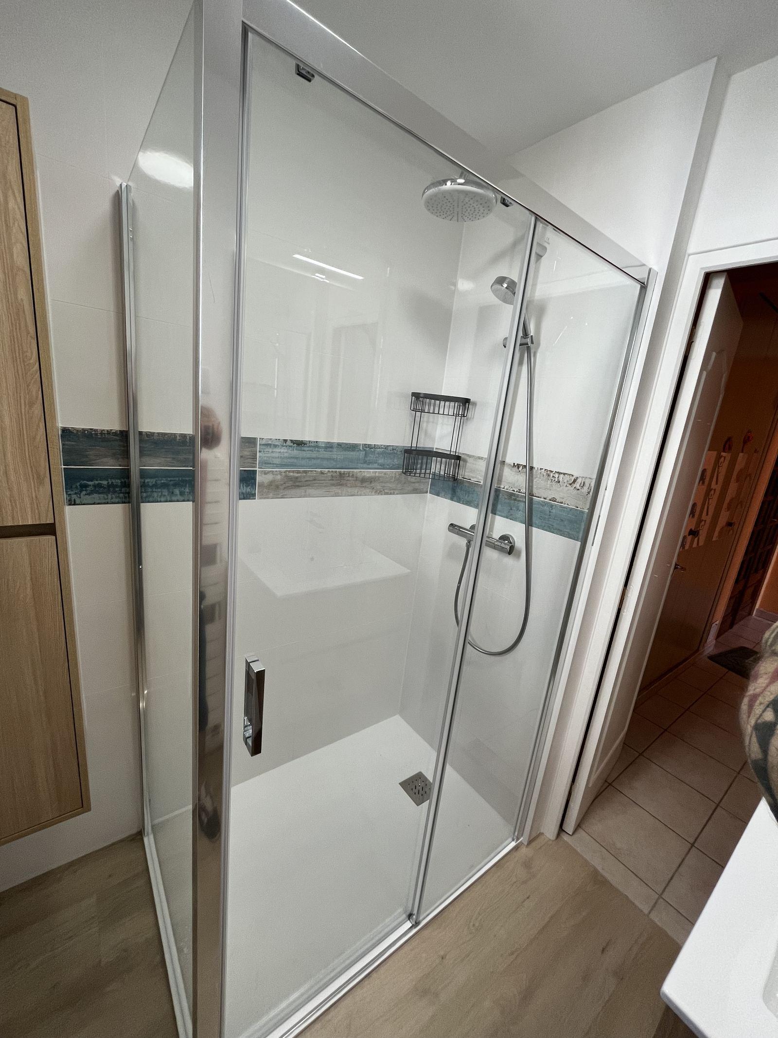 Douche à l'italienne