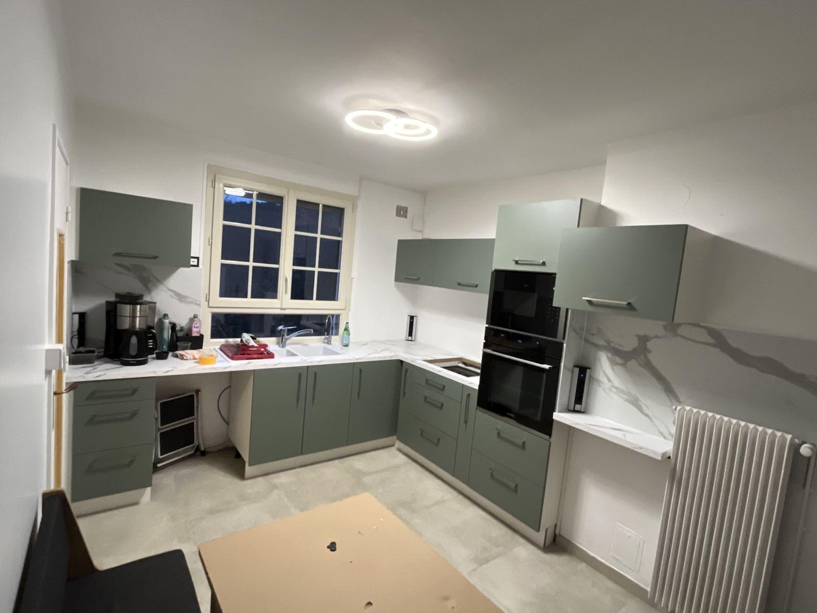 Pose de cuisine sur-mesure